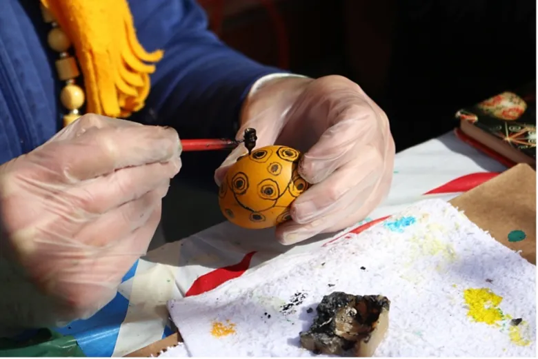 "East Bay crafters making Ukrainian ‘pysanky’ to fundraise for group "